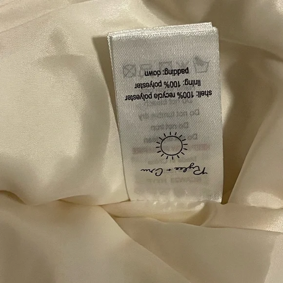 Rylee + Cru Parka Ski Jacket in Magnolia NWT with Removable Hood size 4-5Y - Picture 11 of 12